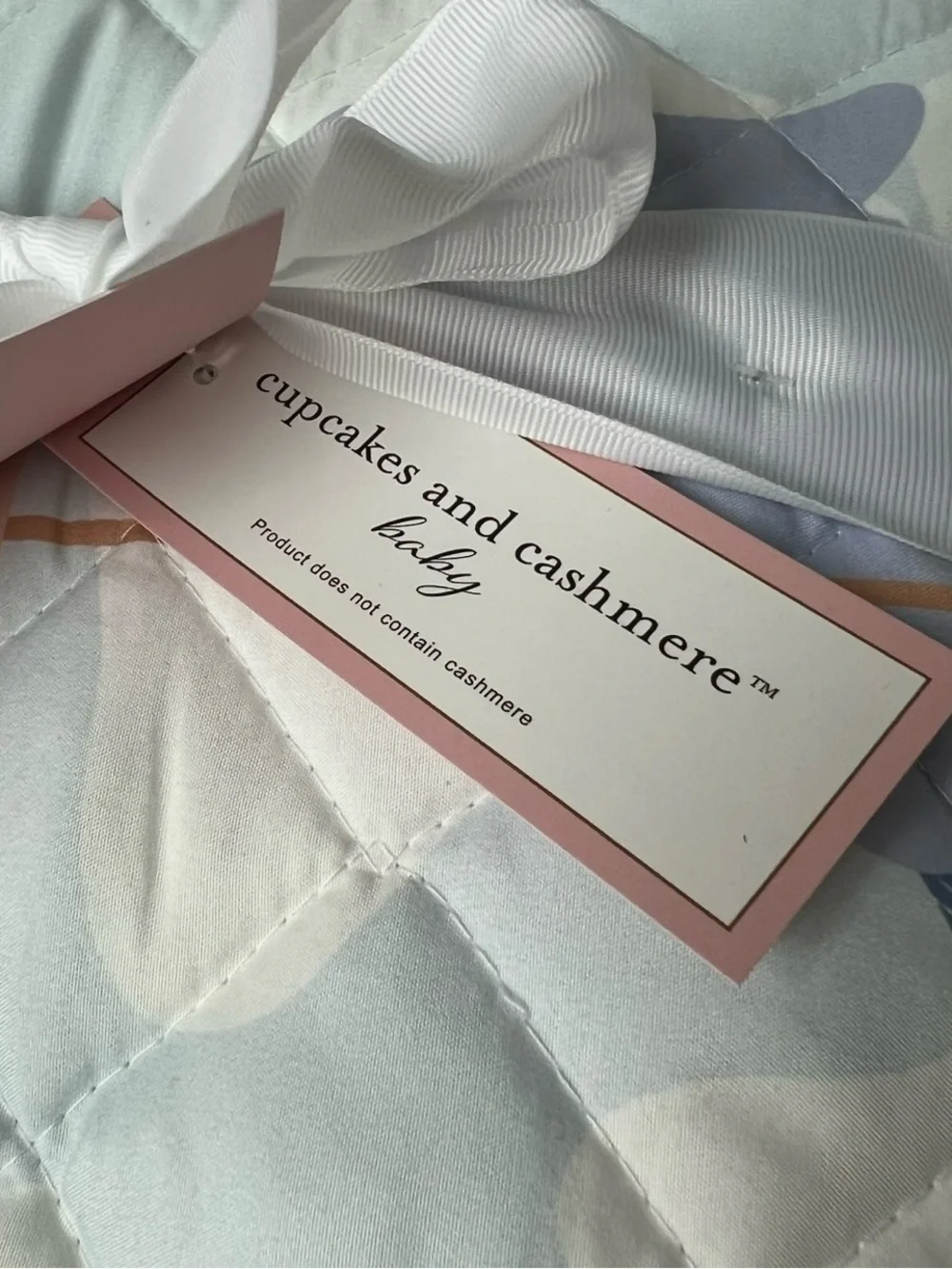 NWT Cupcakes and Cashmere Baby Quilt
